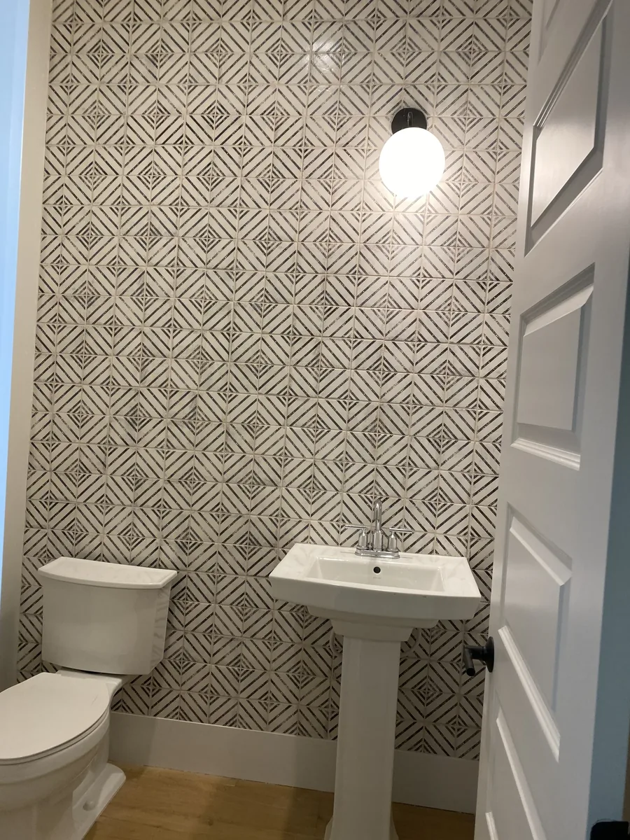 Decorative Bathroom Tile Decorative Diamond Pattern Bathroom Wall Tile | Albaner Tile and Stone Phoenix