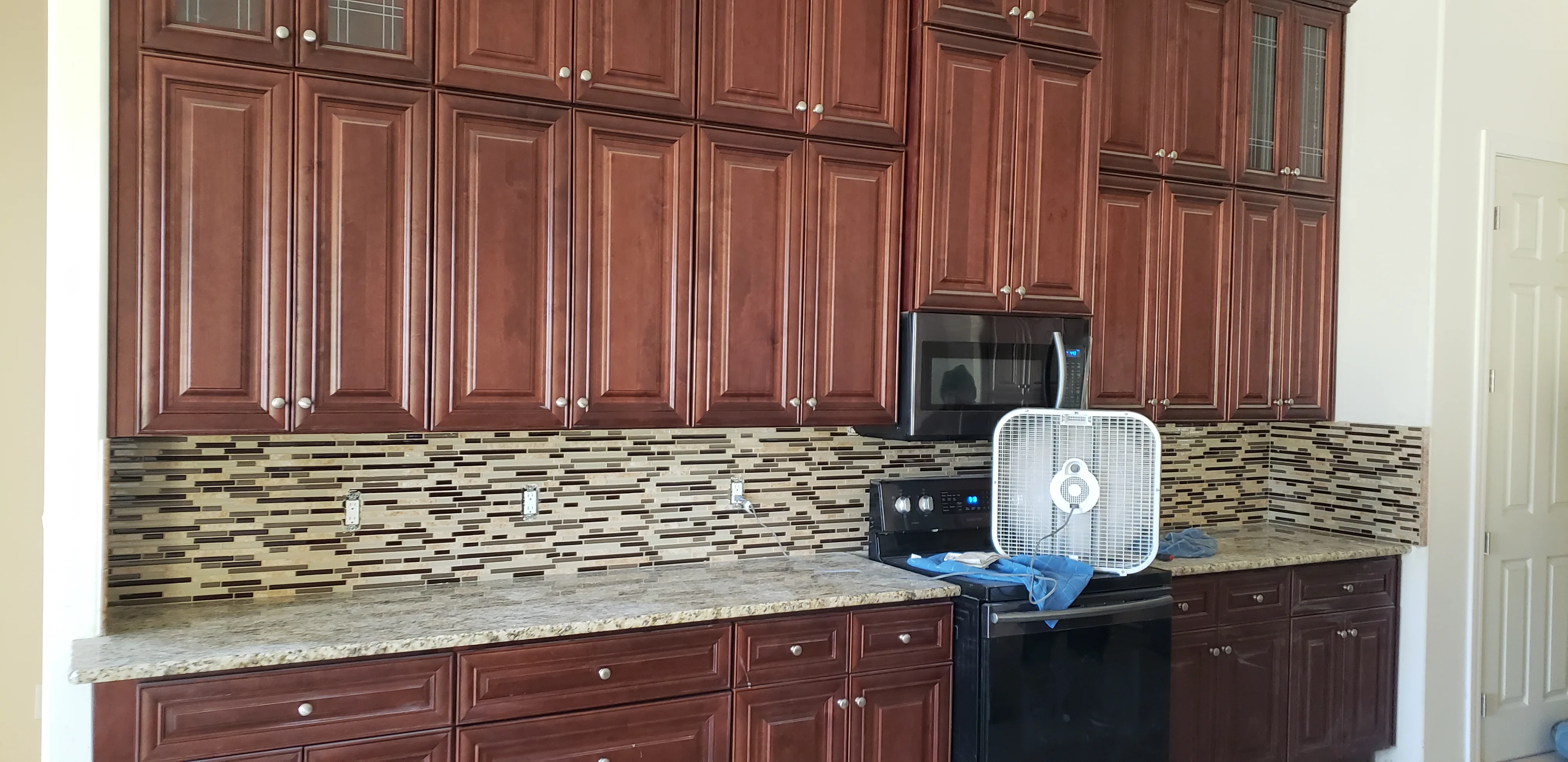 Glass Tile Backsplash
