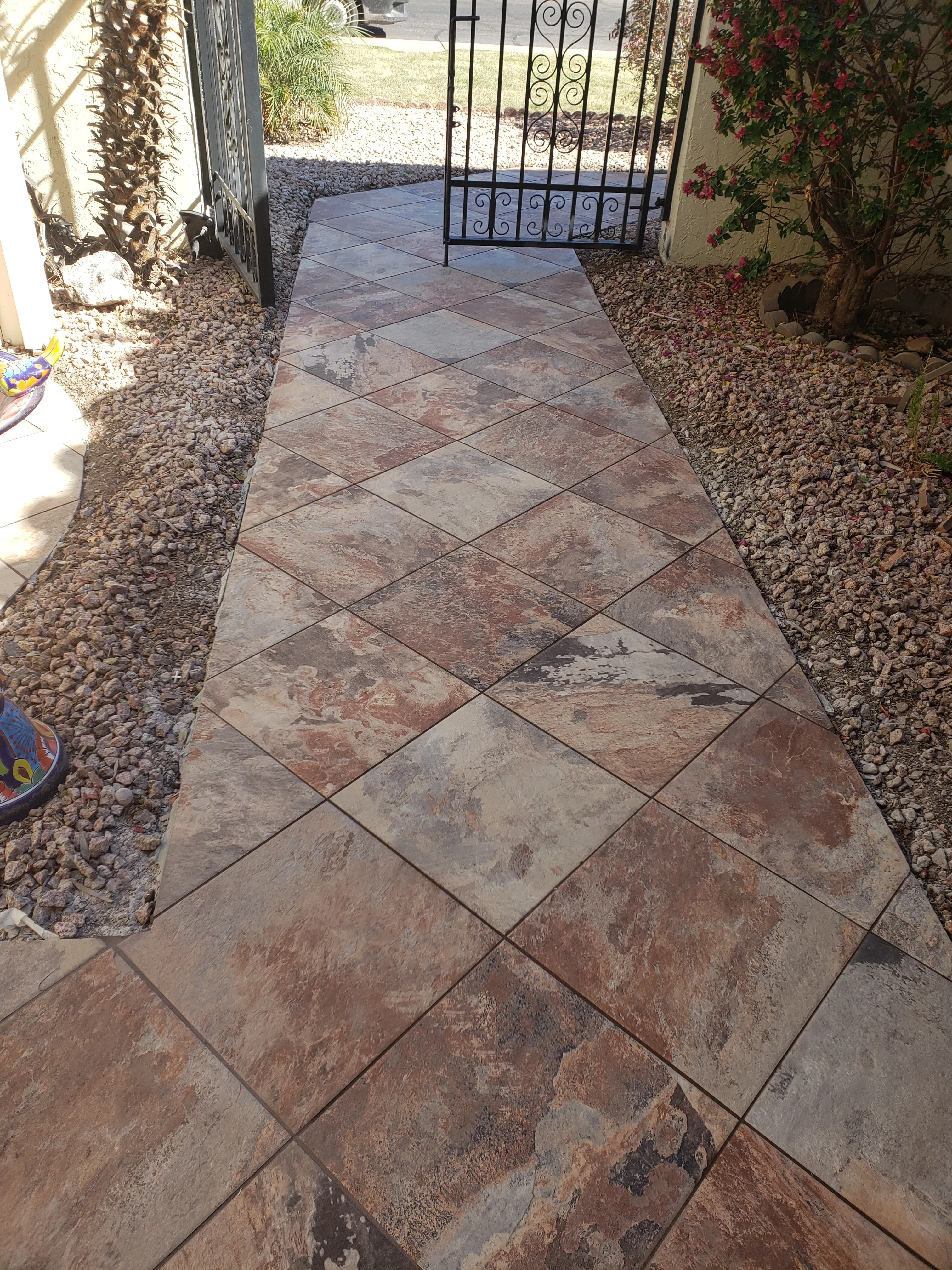 Outdoor Tile Installation