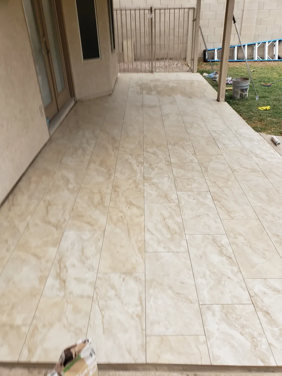 Porcelain Patio Floor Porcelain Patio Floor | Albaner Tile and Stone Phoenix
