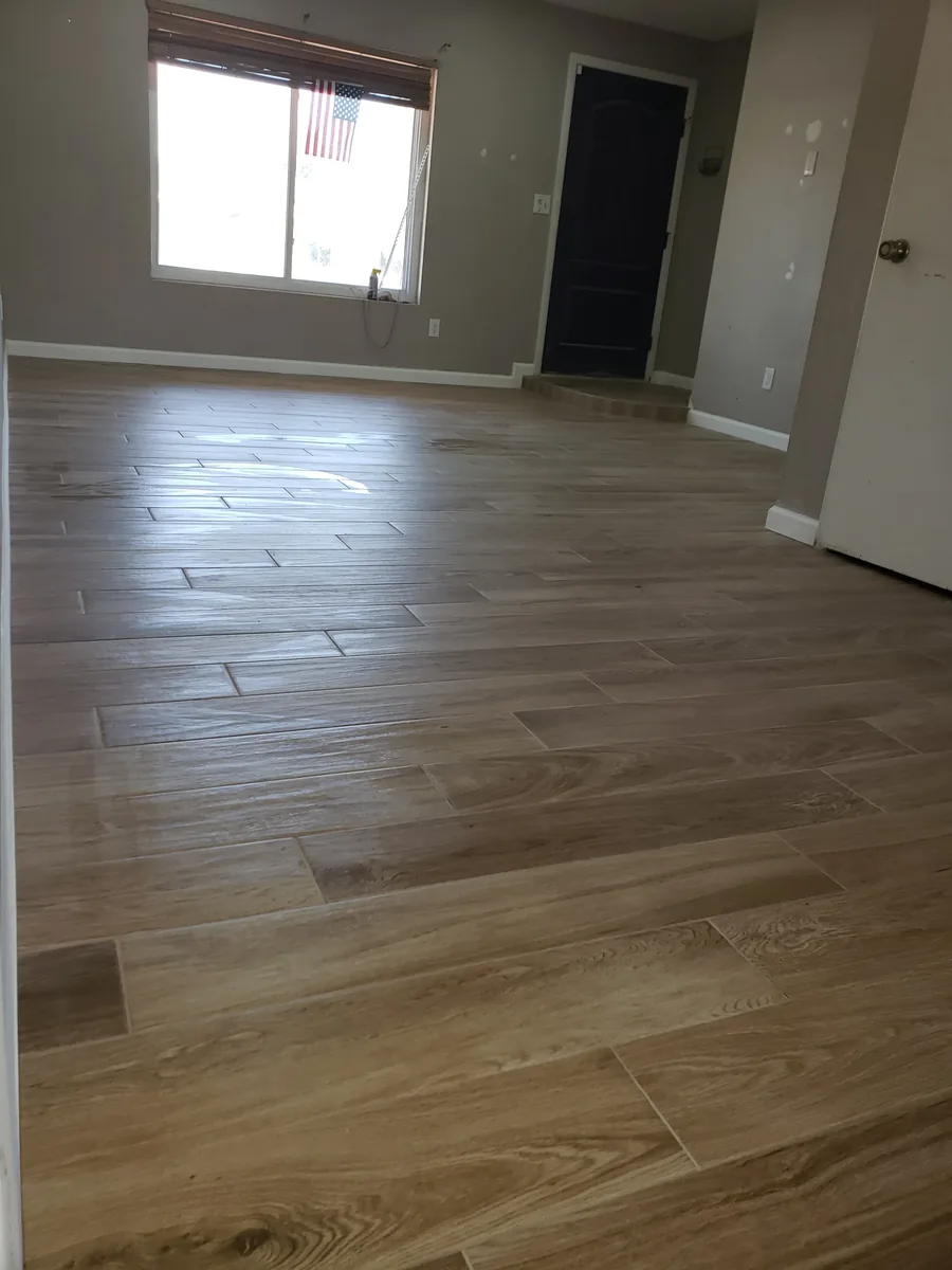 Wood-Look Plank Floor Wood-Look Porcelain Plank Floor | Albaner Tile and Stone Phoenix